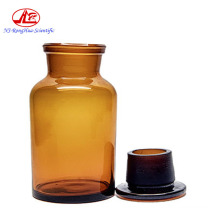 Wholesale Laboratory Glass Wide mouth Brown Reagent Bottle